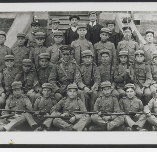 Burra School Detachment of Commonwealth Cadets [B 27713] | Source: http://collections.slsa.sa.gov.au/resource/B+27713