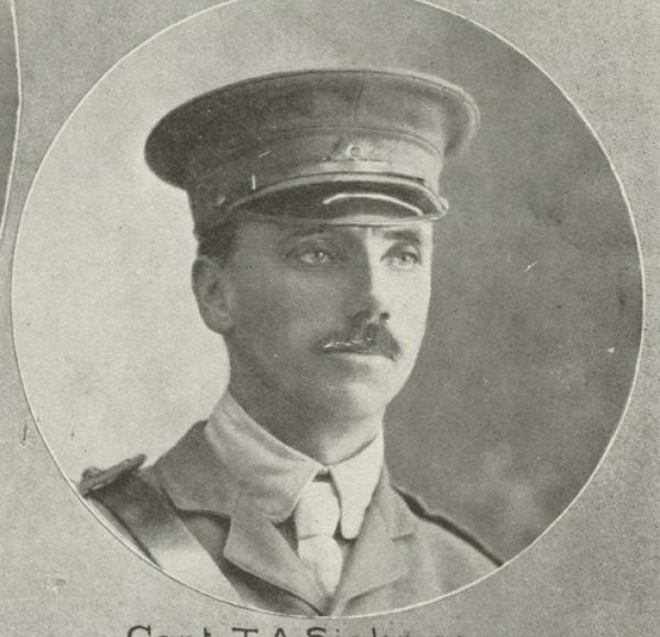 Taken on the eve of his departure for Gallipoli